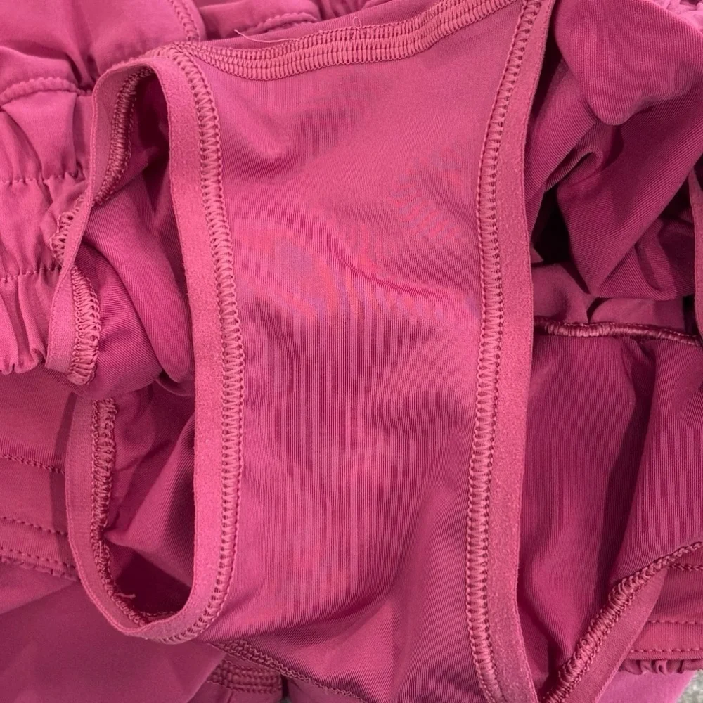 Lululemon Track That High Rise Shorts In Washed Mauve 5